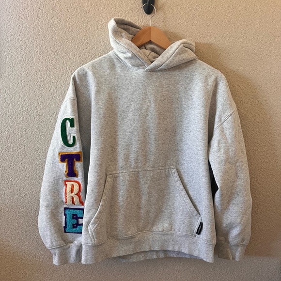 The Couture Club Multi-Badge Chenille Cotton-Blend Hoodie - Picture 7 of 12